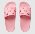 HOUSE OF SOLEIL Rubber Slides Pink 36
